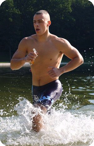 Jogging in Water